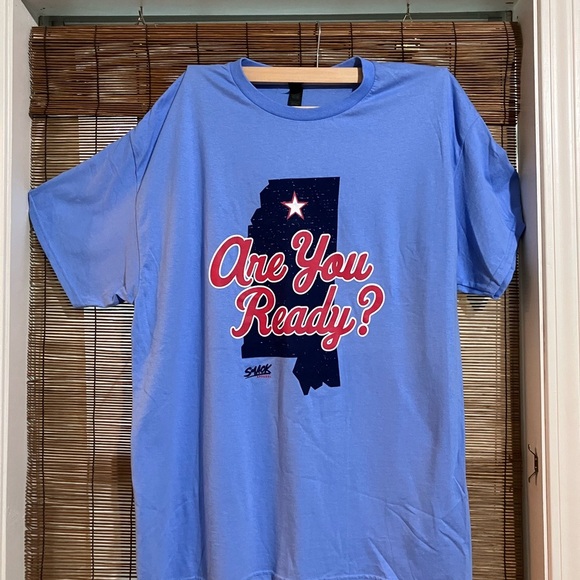 Gildan Light Blue Heavy Cotton T-Shirt - Picture 2 of 4